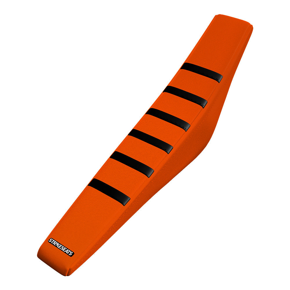 KTM 85SX 18-23 Housse de Selle Gripper NOIR/ORANGE/ORANGE