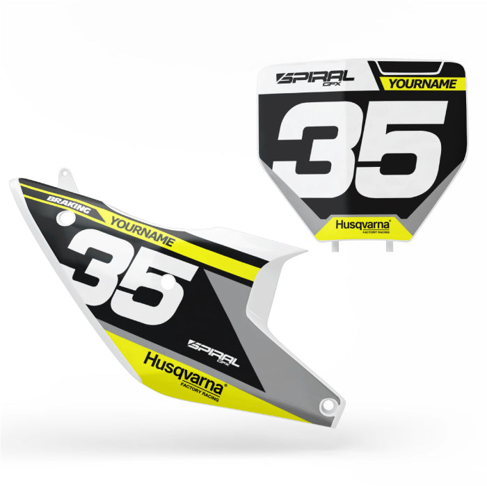 Husqvarna // Greyscale Backgrounds (All Bikes)