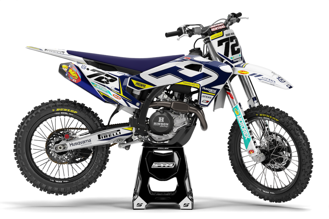 Husqvarna // Beast Blue Yellow (Todas las motos)