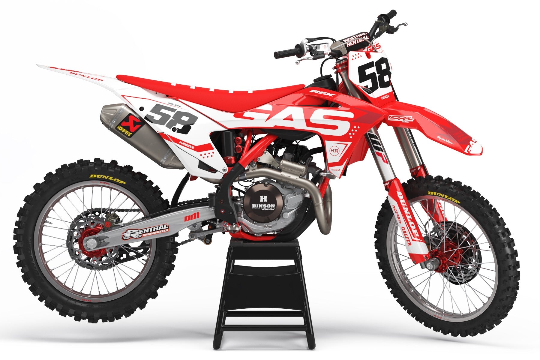 GasGas // Racer White (Todas las motos)