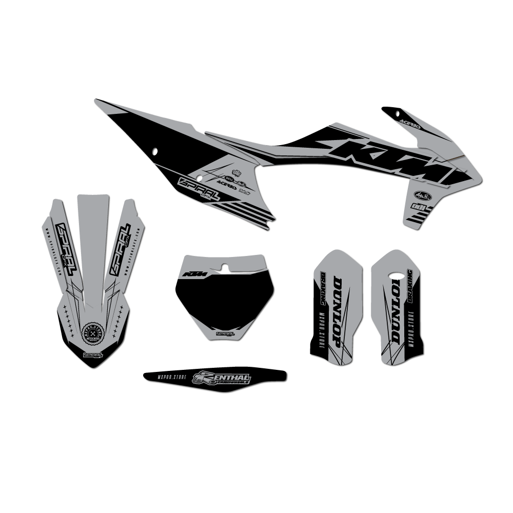 KTM // Gris Blackout OTS