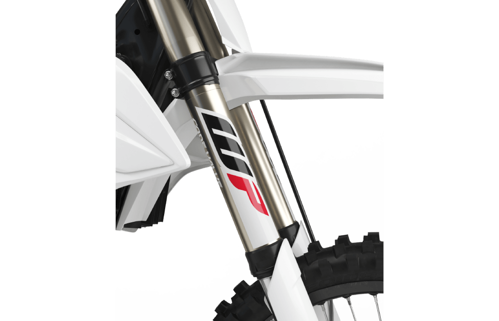 Graphiques de fourche supérieure // Valve à cône WP // Transparent