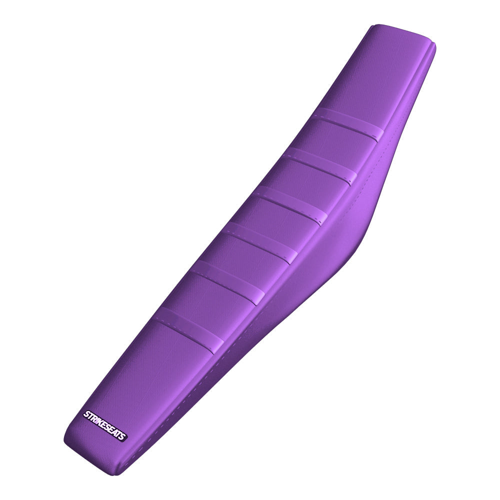 Funda de asiento acanalada con agarre para Yamaha YZ450F 23-24/ YZ250F/YZ450FX/WR450F 24 MORADO/MORADO/MORADO 