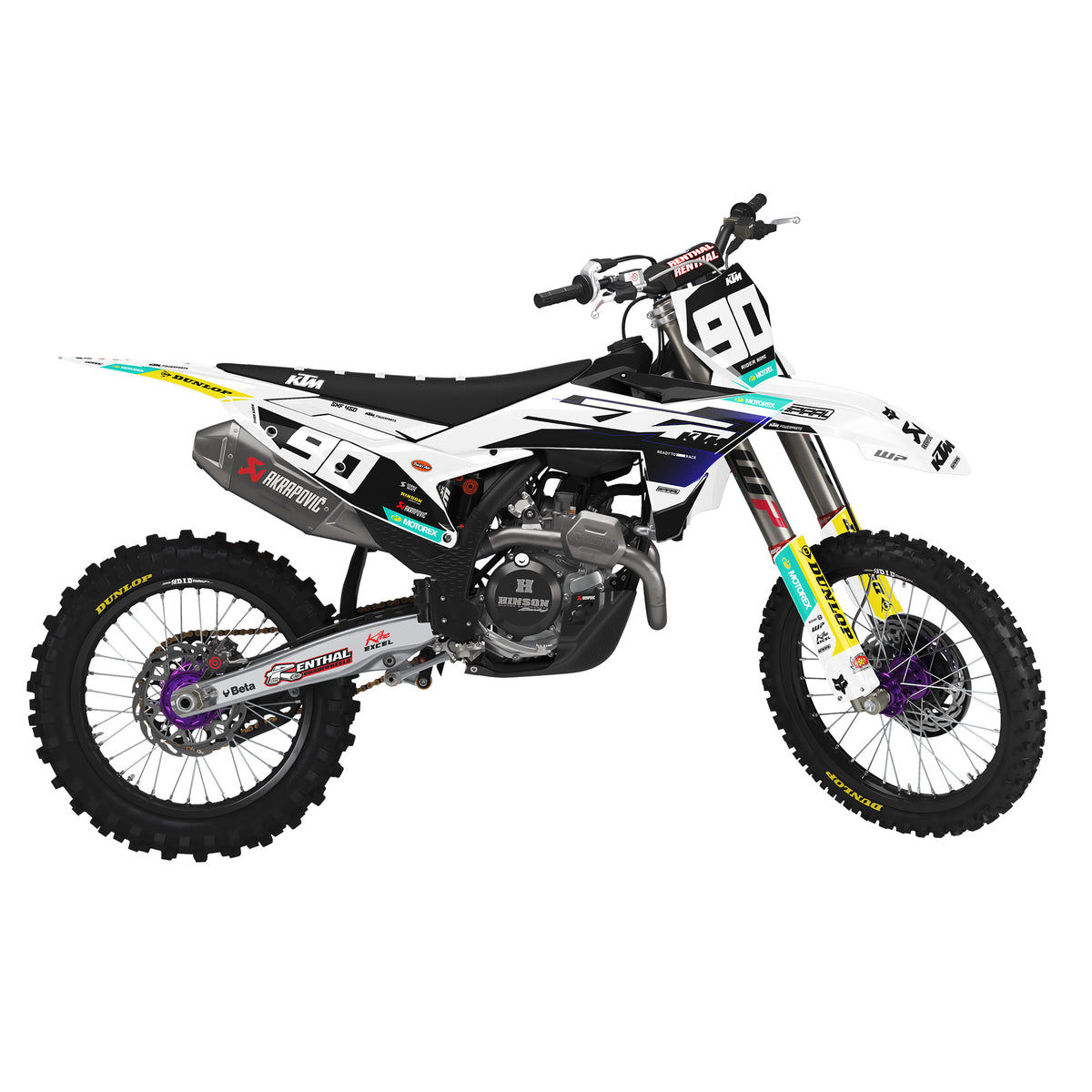 KTM // Formal White (All Bikes)