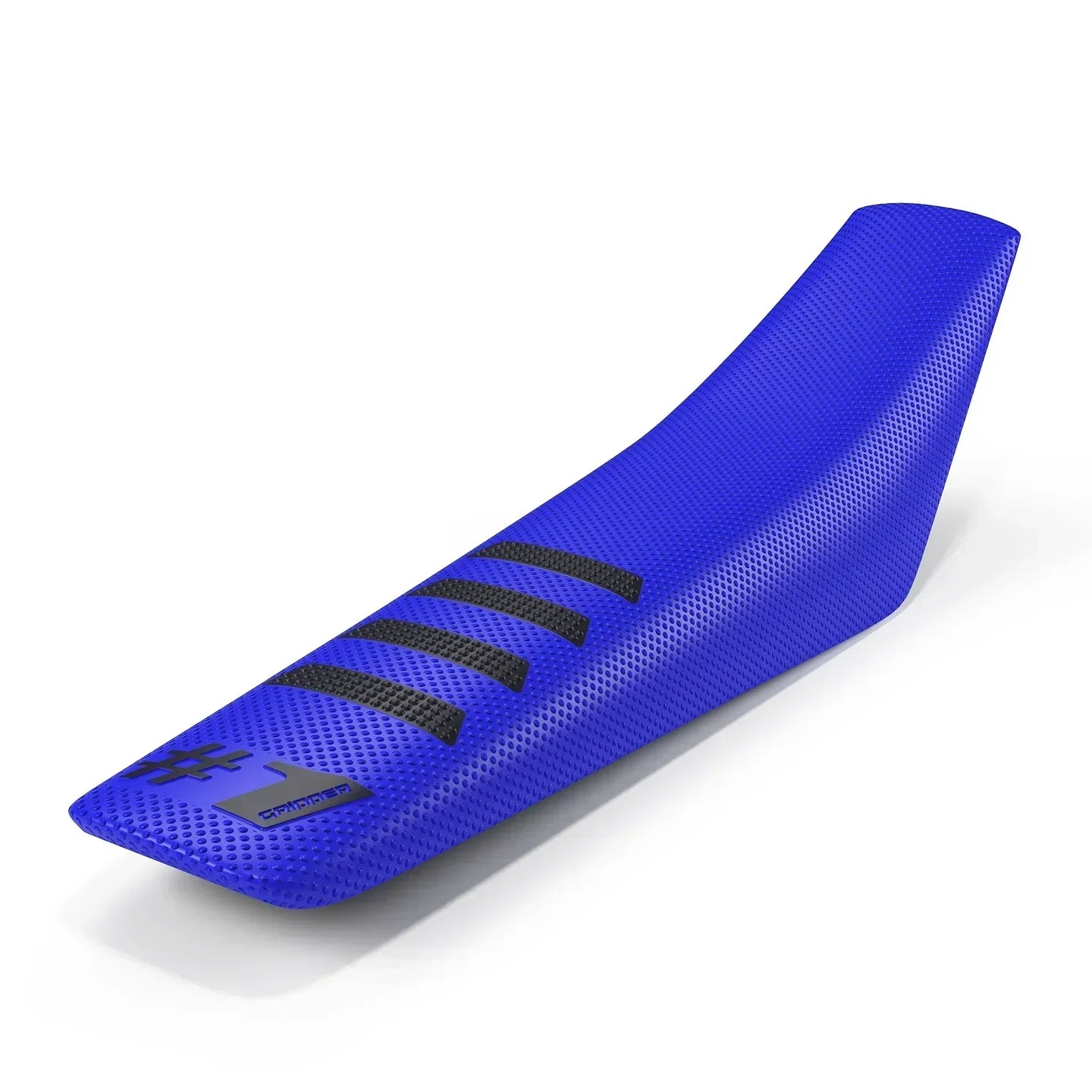 RIBBED Seat Cover - Blue/Black