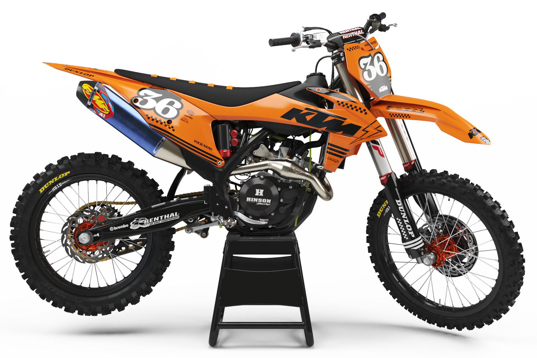 KTM // Modified Motocross Graphics Kit by SpiralGFX